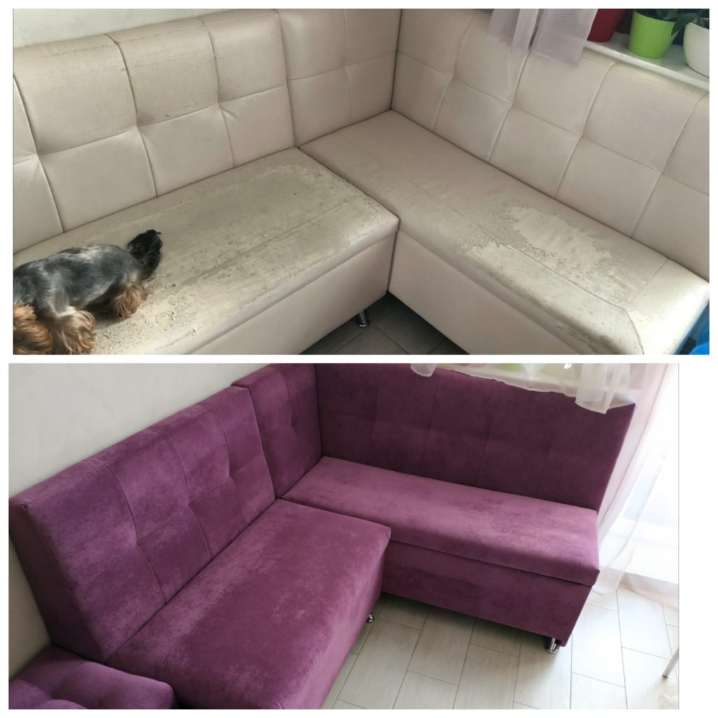 перетяжка и ремонт мягкой мебели